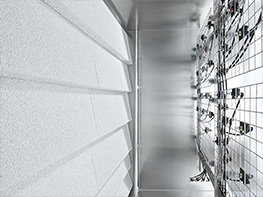 Innenansicht eines Hybrid-Luftbefeuchters Condair DL